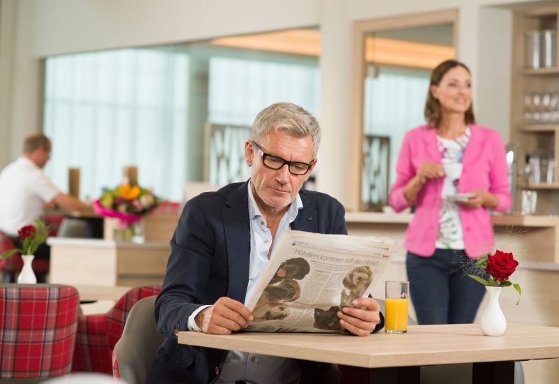 Cafeteria im Gesundheitshotel Am Kogl